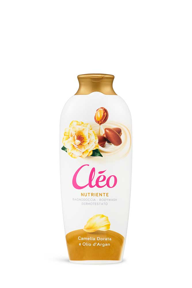 Cleo Bath & Shower Gel - Golden Camellia & Argan Oil 750 ML